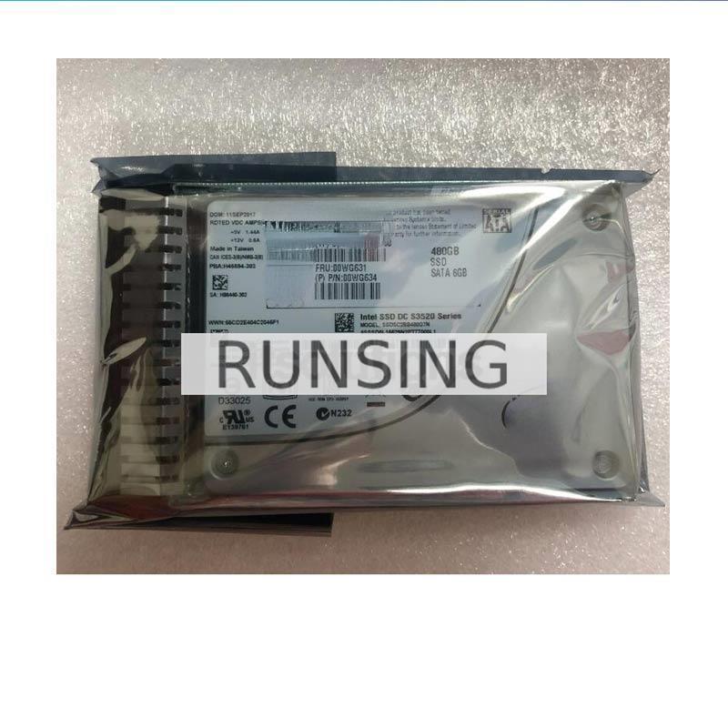 High Quality For 00WG630 00YC396 00YC395 00WG631 480G Solid State SATA 2.5 SSD hard drive 100% Test Working